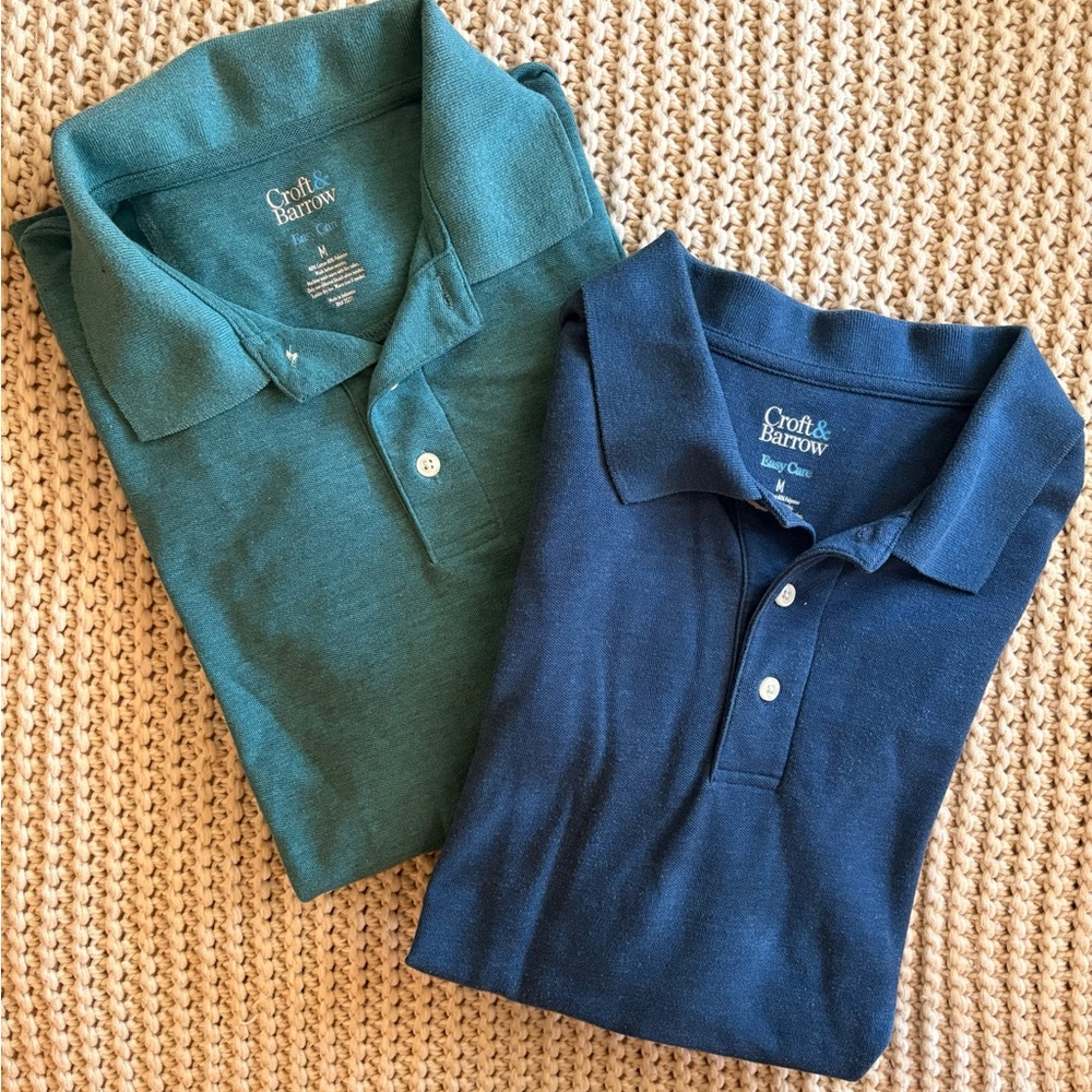 2 Croft & Barrow Men’s Polo Shirts